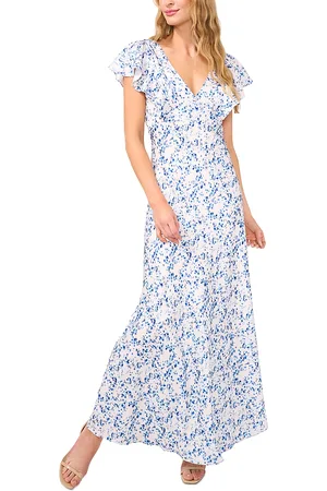 CE&CE Short Sleeve V Neck Slip Dress