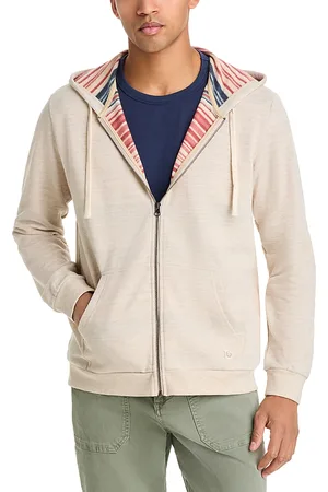 Marine Fleece Zip Front Hoodie