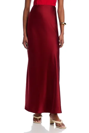 ROSETTA GETTY Silk Maxi Skirt
