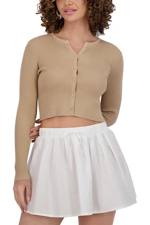 Point Cropped Cardigan