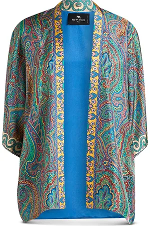 Etro Silk Open Jacket