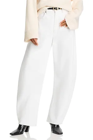 Frame The Bubble High Rise Barrel Leg Jeans