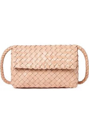 Loeffler Randall Mini Woven Leather Crossbody