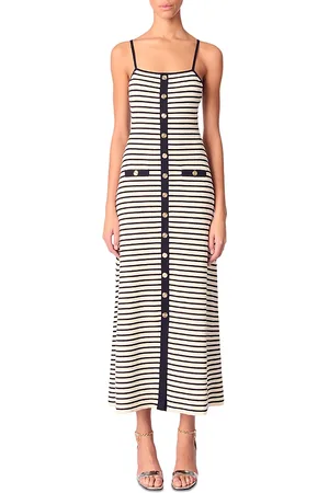 Maje Rib Knit Maxi Dress