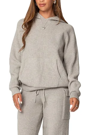 Edikted Wynter Oversized Knit Hoodie