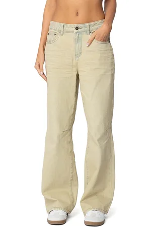 Edikted Low Rise Vintage Washed Boyfriend Jeans