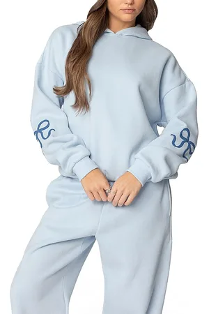 Edikted Bonney Bow Detail Hoodie