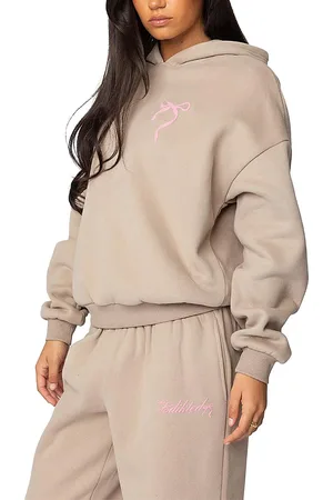 Edikted Sasha Bow Detail Hoodie