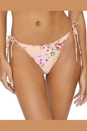 PQ Swim Lettuce Edge Side Tie Bikini Bottom