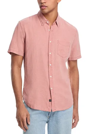 Rails Paros Relaxed Fit Short Sleeve Linen Shirt