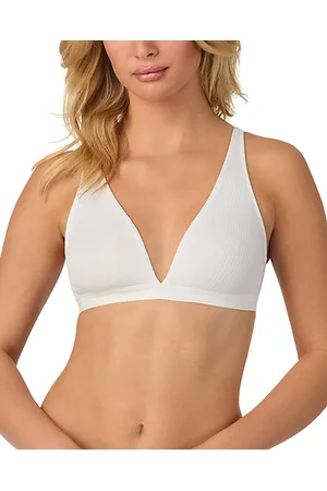On Gossamer Cabana Cotton Rib Plunge Bralette