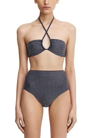 Significant Other Niah Embellished Bikini Top