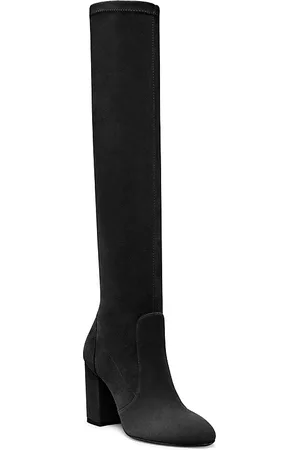 Stuart Weitzman Yuliana 85 Block Heel Slouch Boots