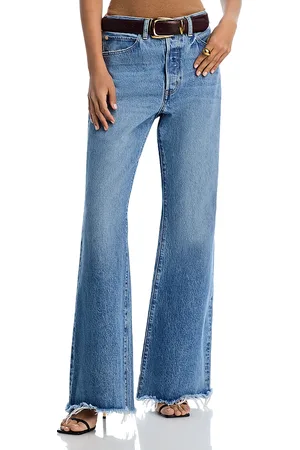 Frame The Lax High Rise Flare Jeans in