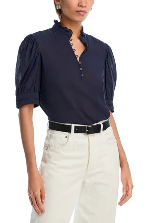 Frame The Ruffle Collar Top