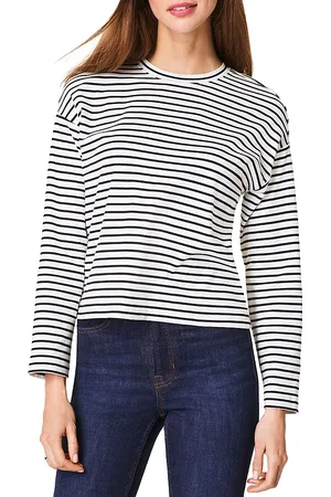 Spanx Cool Cotton Boxy Long Sleeve Tee