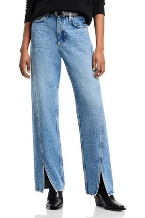 RAG&BONE Shea High Rise Relaxed Straight Jeans in