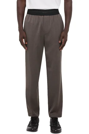 Helmut Lang Tapered Fit Wool Track Pants