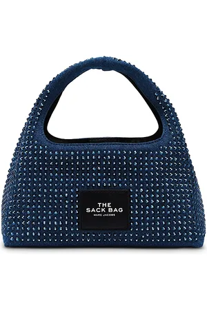 Marc Jacobs The Crystal Denim Mini Sack Bag