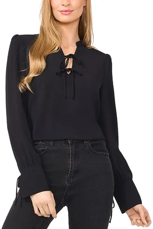 CE&CE Tie Neck Long Sleeve Blouse