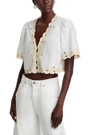 Rails Cataluna Scalloped Blouse