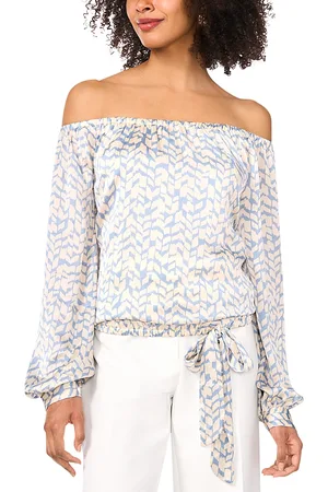 Vince Camuto Off-the-Shoulder Long Sleeve Top