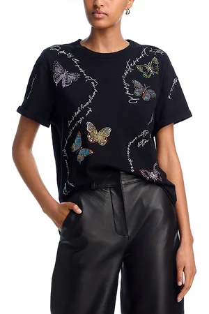 Cinq A Sept Love Letter Embellished Tee