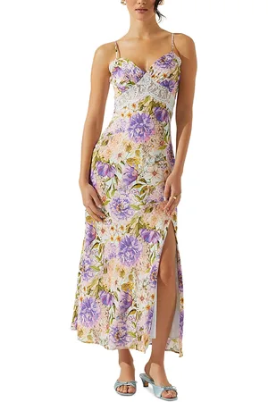 ASTR Ivanna Lace Trim Dress