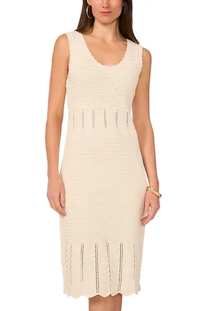 Vince Camuto Pointelle Tank Dress