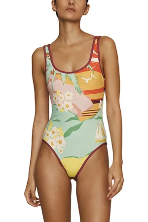 ALÉMAIS Palm Island One Piece Swimsuit