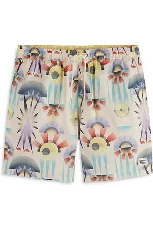 Scotch&Soda Printed Drawstring 6.3 Swim Shorts
