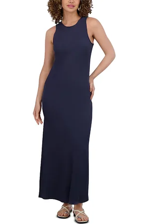 Point Georgette Column Dress