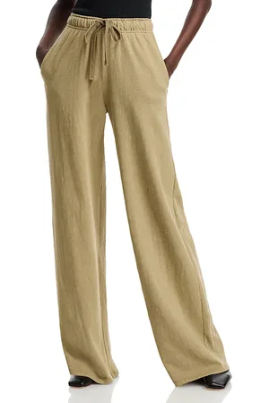ATM Anthony Thomas Melillo Anthony Thomas Melillo Heavy Slub Jersey Wide Leg Pants