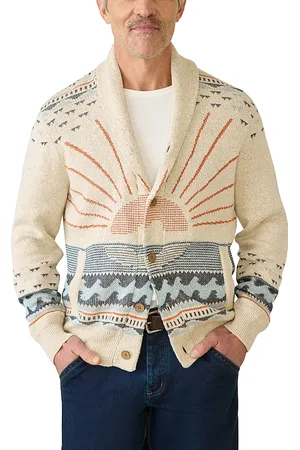 Faherty Shawl Collar Cardigan Sweater