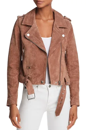BLANK NYC Suede Moto Jacket