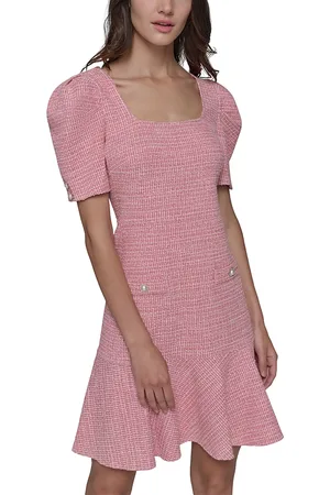 Karl Lagerfeld Knit Tweed Sheath Dress