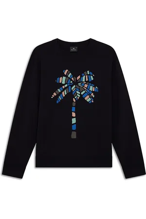 Paul Smith Paul Smith Palm Tree Merino Wool Sweater