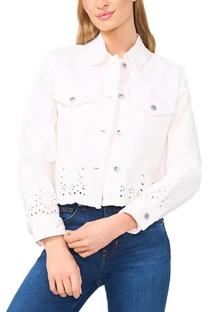 CE&CE Eyelet Button Front Jacket