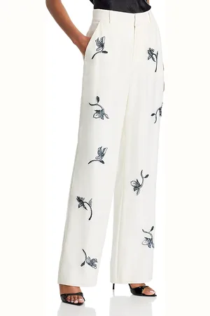Cinq A Sept Falling Lilies Zinon Pants