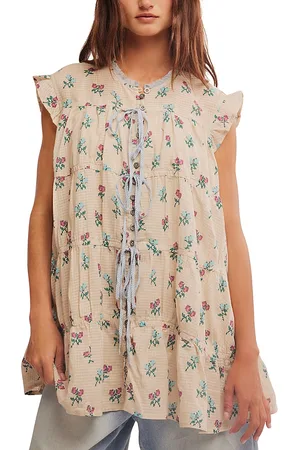 Free People Sundown Floral Mini Dress
