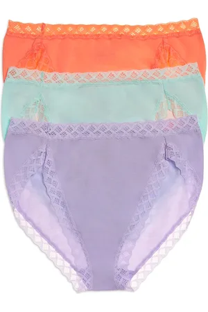 Natori Bliss French Cut Bikinis, Set of 3