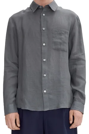 A.P.C. A. p.c. Cassel Regular Fit Linen Shirt