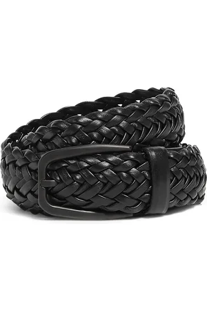 Ermenegildo Zegna Braided Leather Belt
