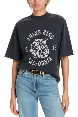 ANINE BING Collegiate Graphic Tee