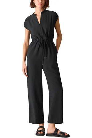 Whistles Sleeveless Drawstring Jumpsuit