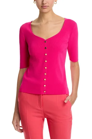 ELIE TAHARI Jessica Sweetheart Sweater