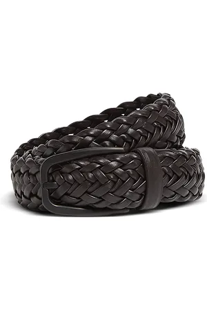 Ermenegildo Zegna Braided Leather Belt