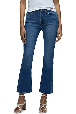 Hudson Barbara High Rise Bootcut Crop Jeans in