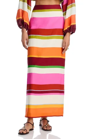 Cala De La Cruz Bruna Linen Maxi Skirt