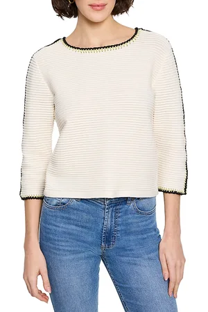 NIC+ZOE Ottoman Stitched Sweater